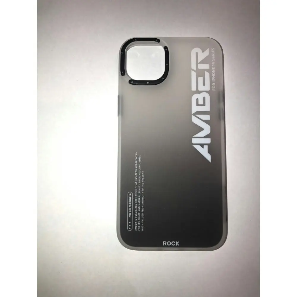 AMBER Protection Case For iPhone 14 Pro Max 6.7" - Black