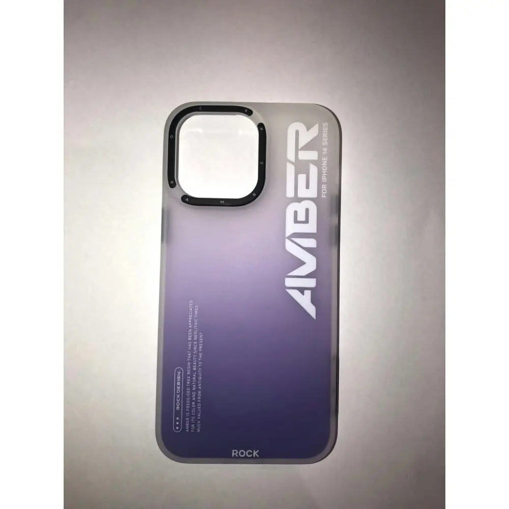 AMBER Protection Case For iPhone 14 Plus 6.7" - Purple