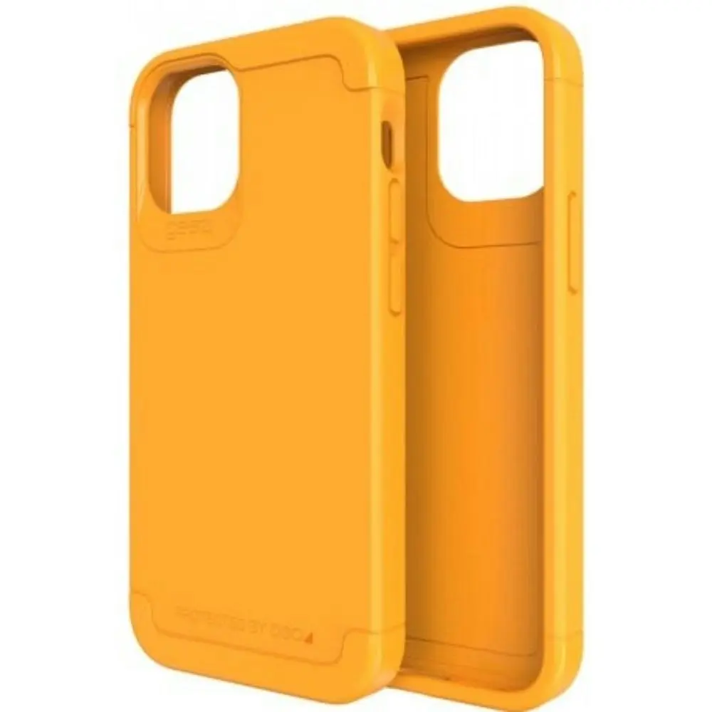 Gear4 Wembley Palette Case for iPhone 12 Mini 5.4" - Saffron Yellow