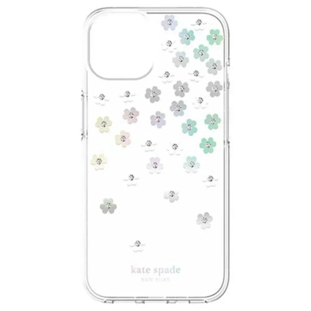 Kate Spade Hardshell Case For iPhone 14 6.1" - Scattered Flowers