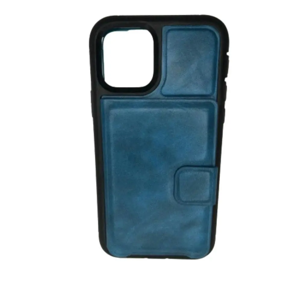 Hard Case With Card Slot For iPhone 11 Pro  5.8" - Blue