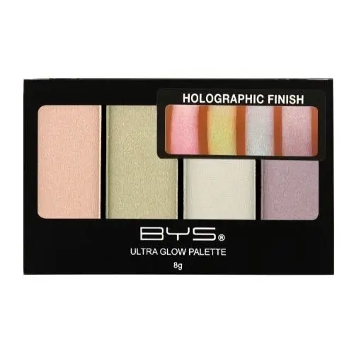 BYS Ultra Glow Palette - Holographic Finish