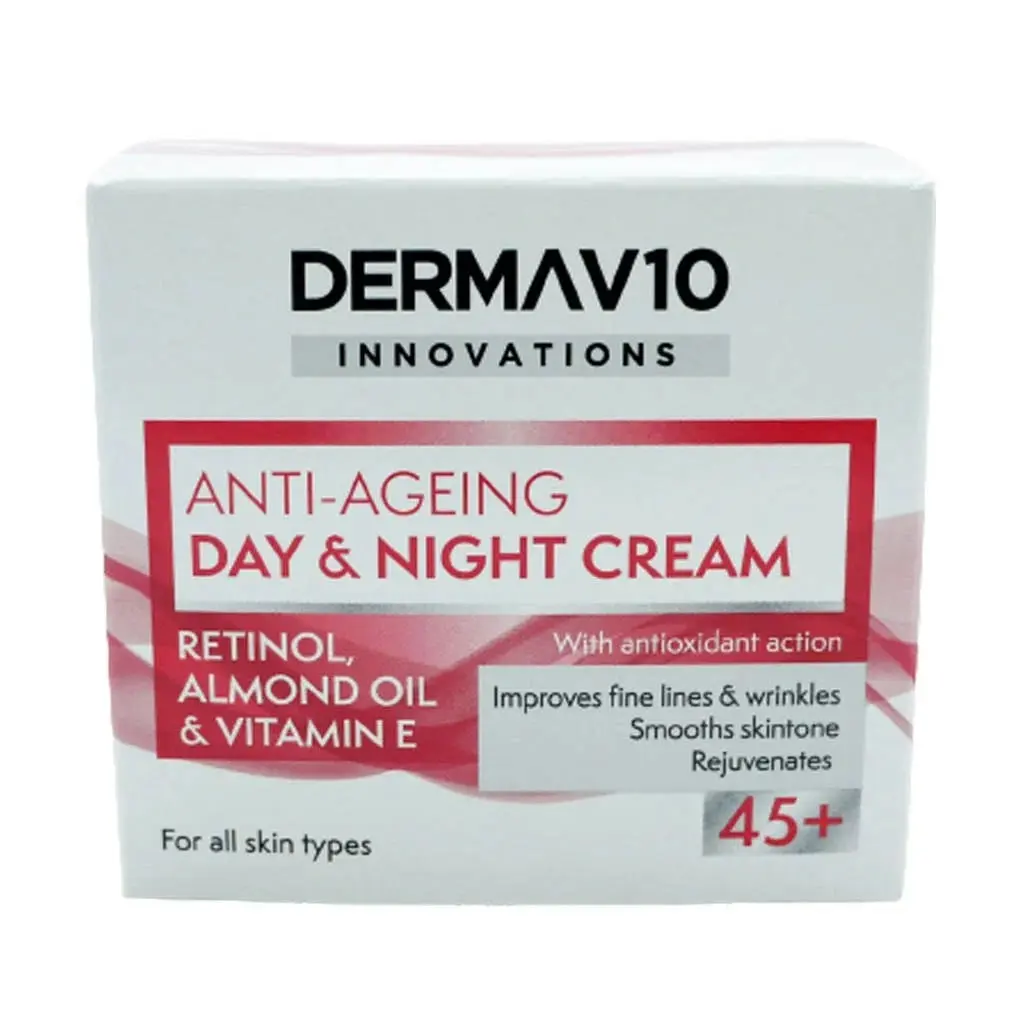 Derma V10 Innovations - Day & Night Retinol Cream