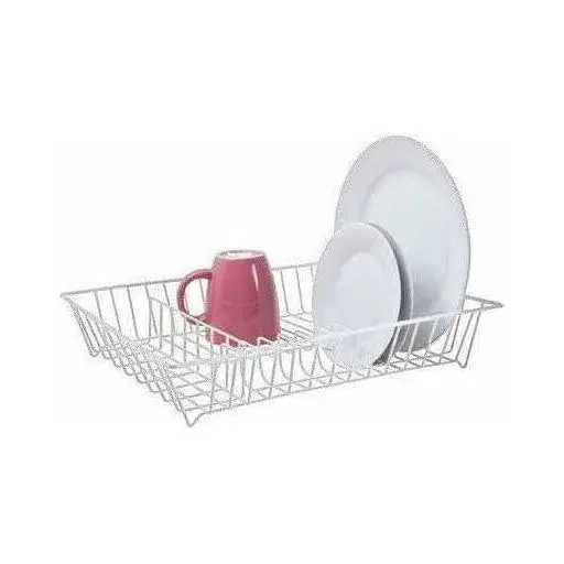 Dish Drainer Laminated - White