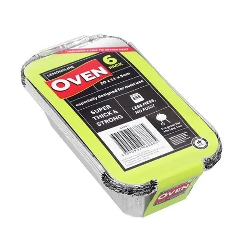 Foil Oven Trays with Lids - Rectangular