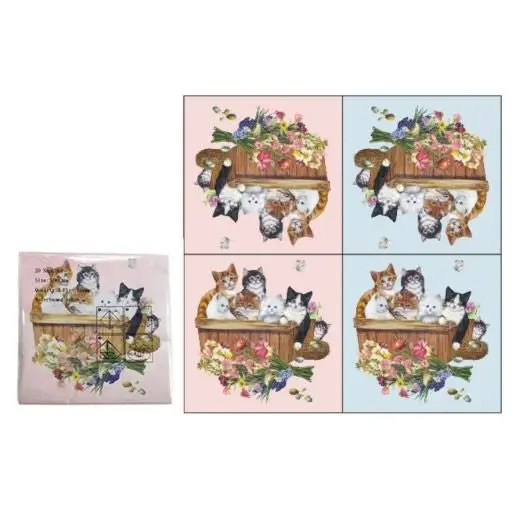 Cats - Luncheon Napkins