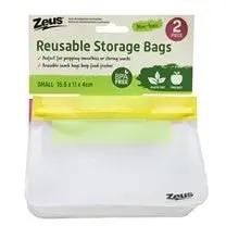 Zeus Reusable Storage Bags - Small