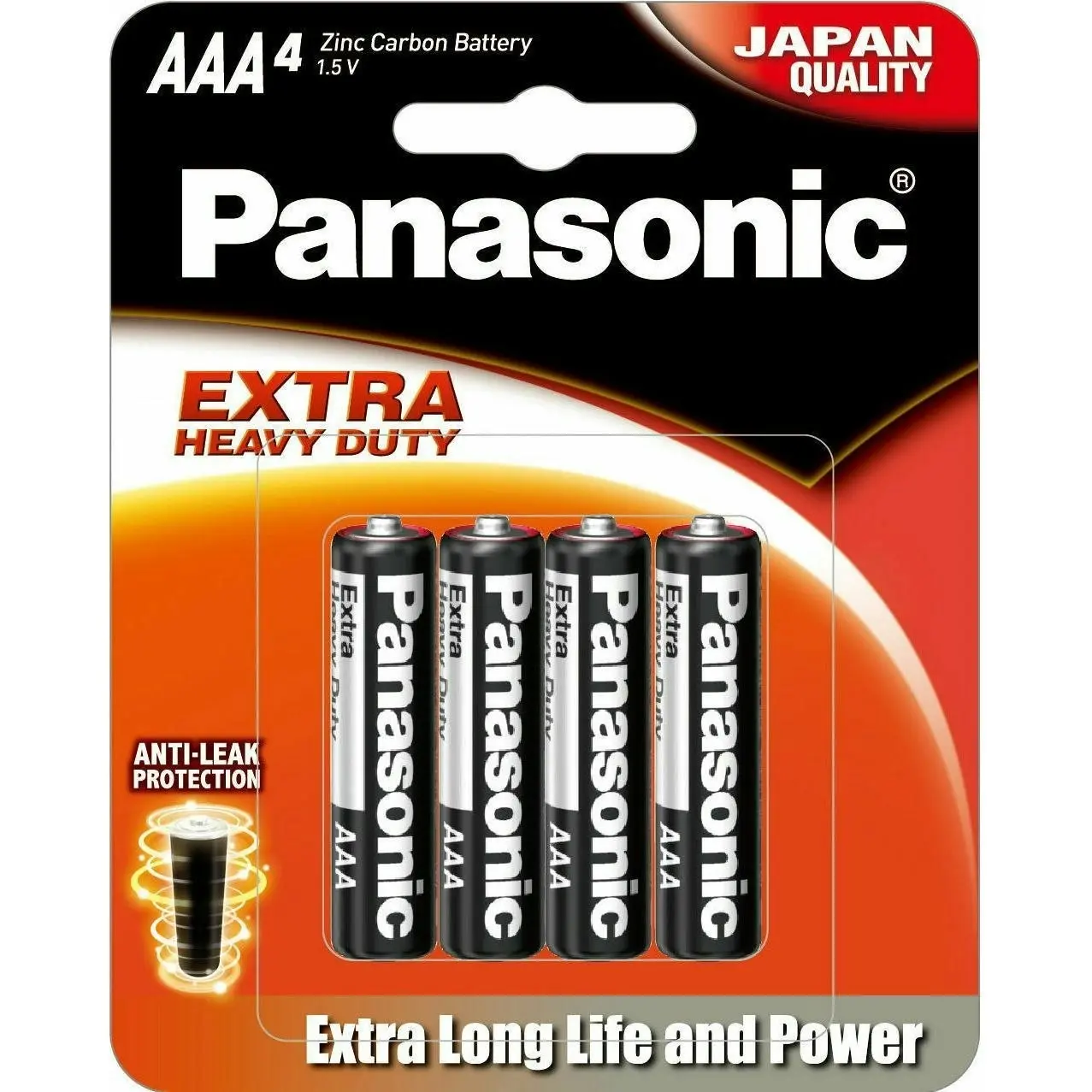 Panasonic - Size AAA Extra Heavy Duty