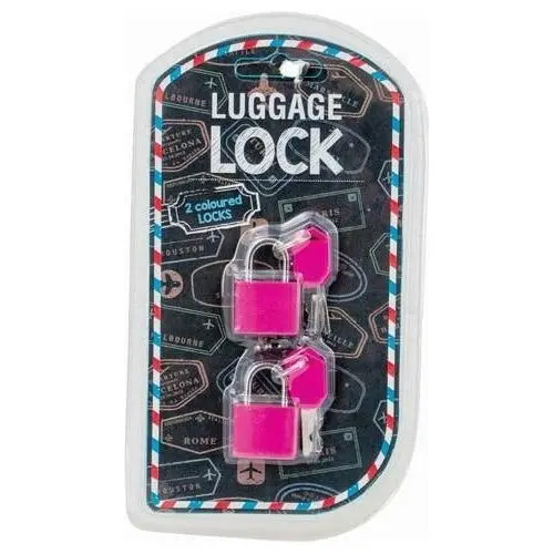 Luggage Lock - 2 Pack Assorted