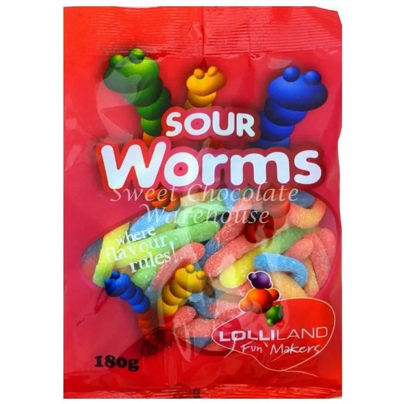 Lolliland - Sour Worms