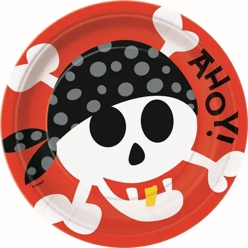 Pirate Fun Paper Plates