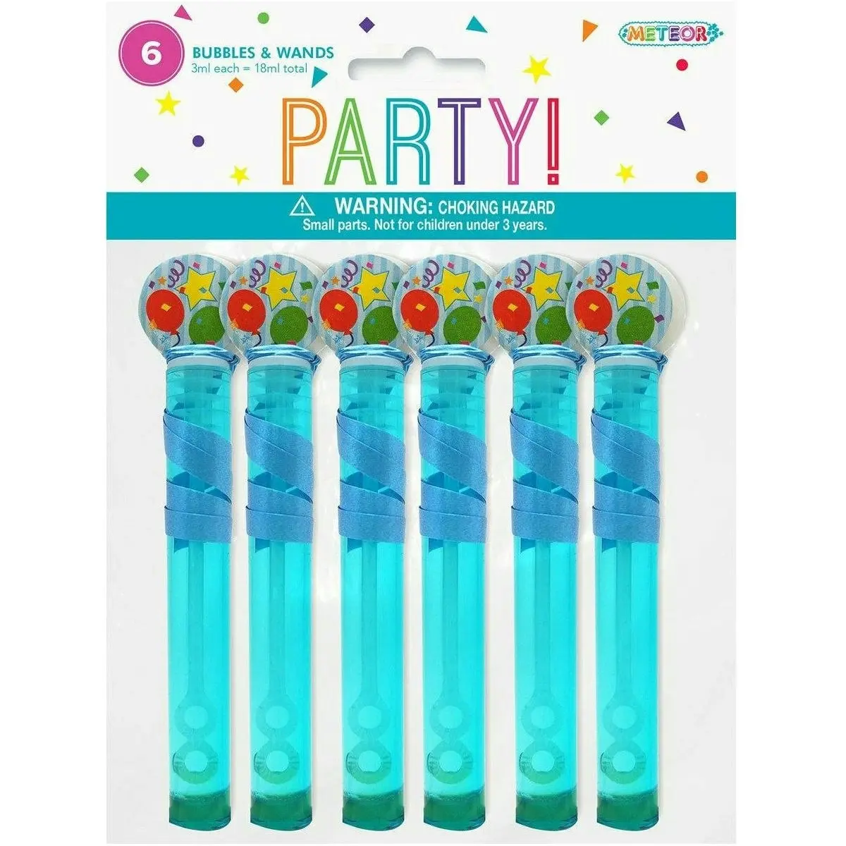 Blue Bubbles & Wands - Party Favors