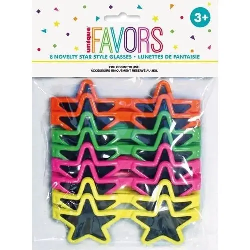 Star Style Sunglasses - Party Favors