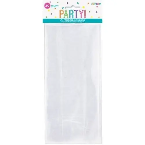 Cello Loot Party Bags - Clear