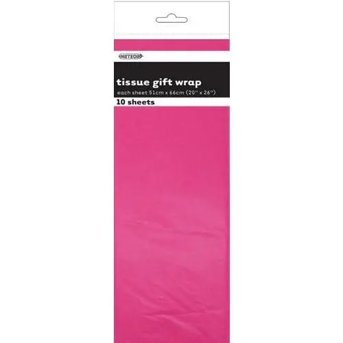 Tissue Gift Wrap - Hot Pink