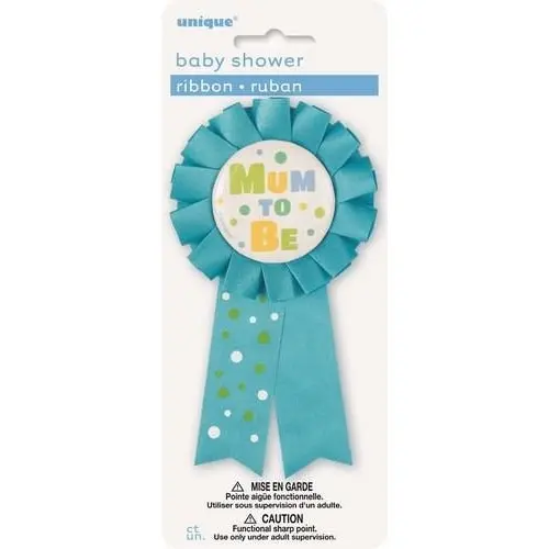 Mum To Be Award Ribbon - Blue