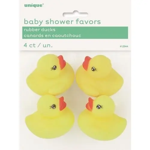 Baby Shower Party Favors - Rubber Ducks