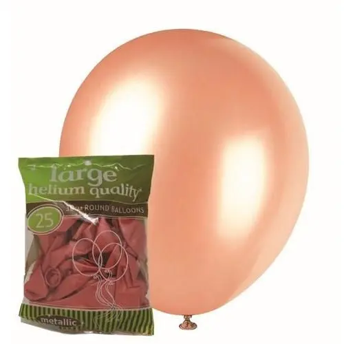 Rose Gold Metallic Decorator - Latex Balloons