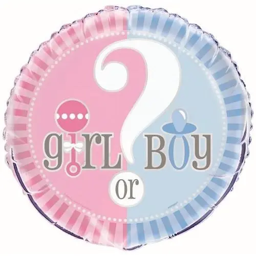 Baby Reveal Boy Or Girl Foil Balloon