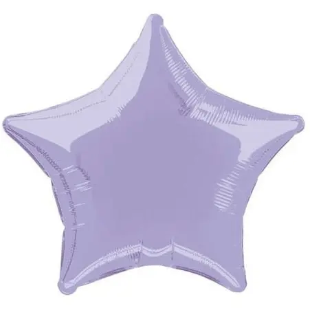 Lavender Star Foil Balloon