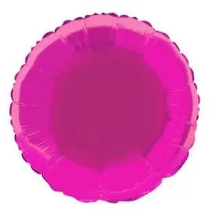 Hot Pink - Round Foil Balloon