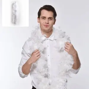 Feather Boa - White