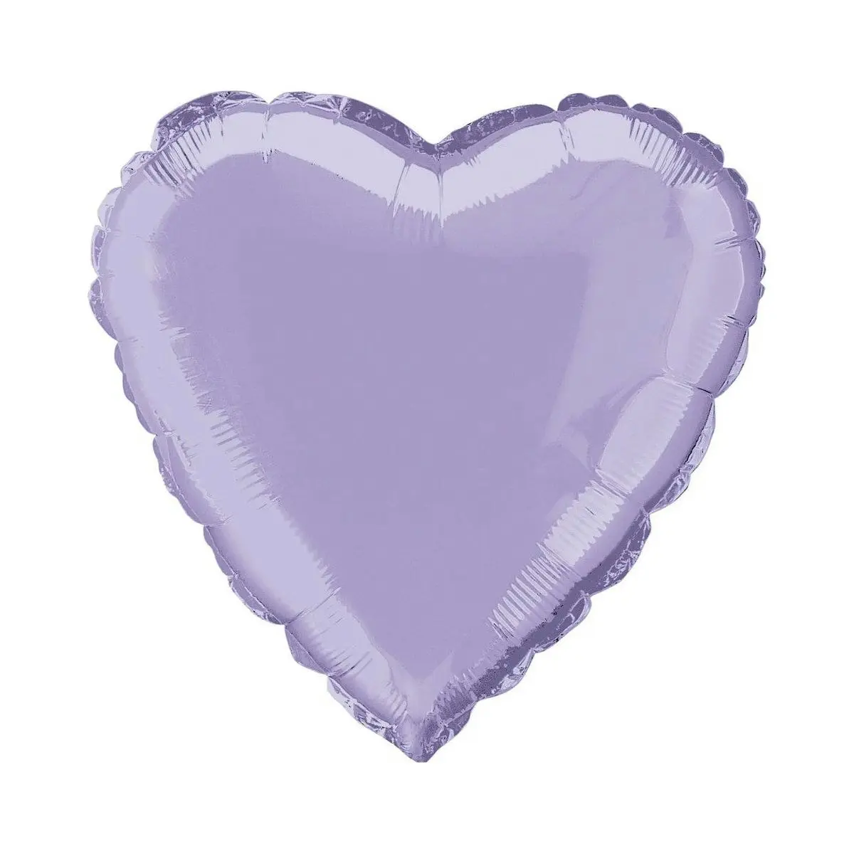 Lavender Heart  Foil Balloon