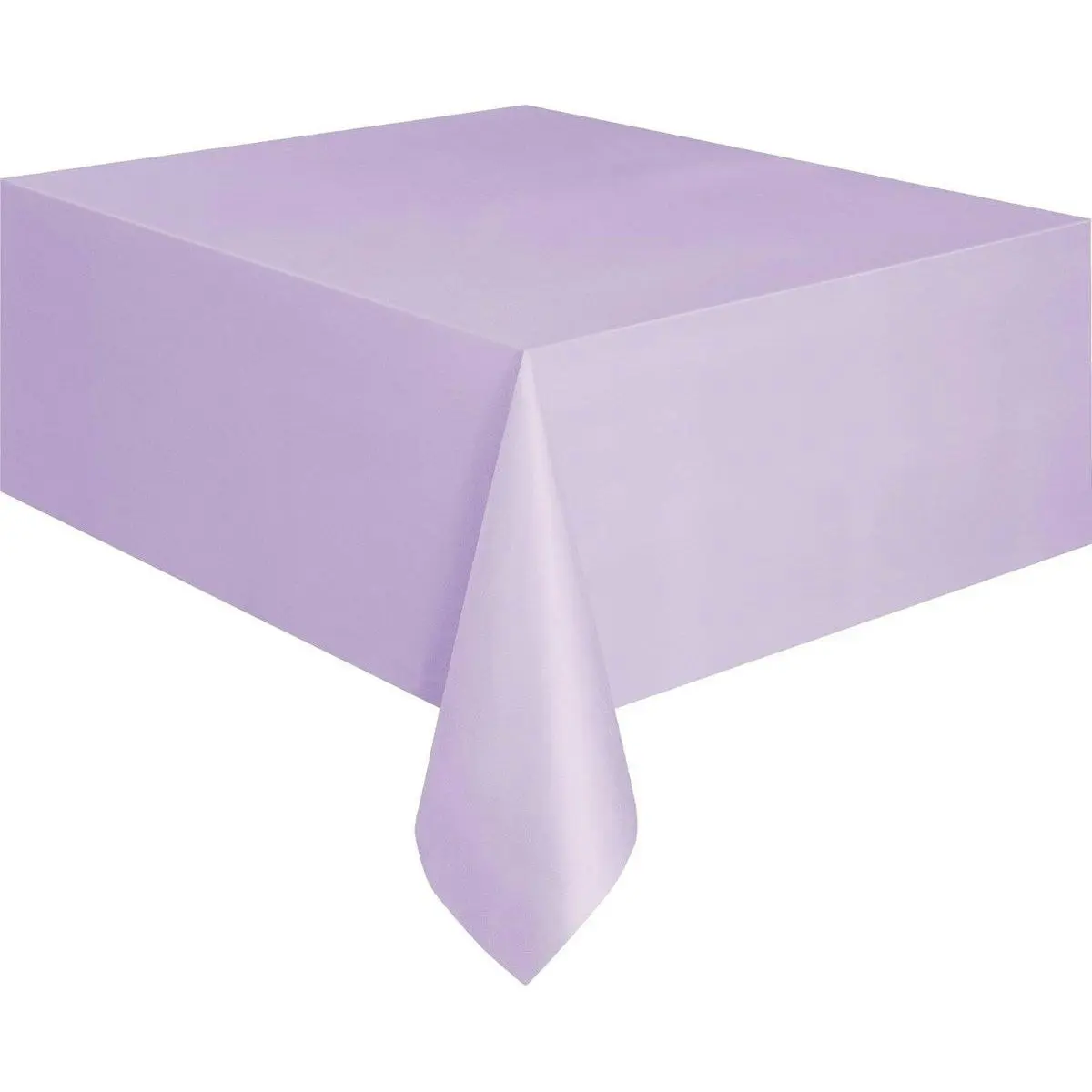 Plastic Tablecover Rectangle  - Lavender