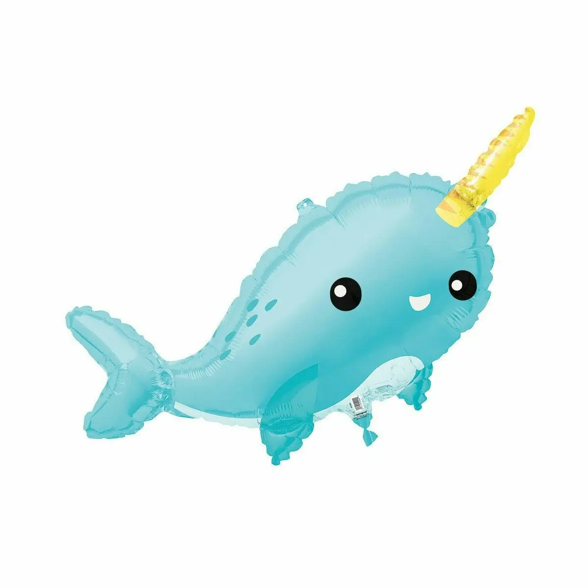 Foil Balloon Giant Narwhal