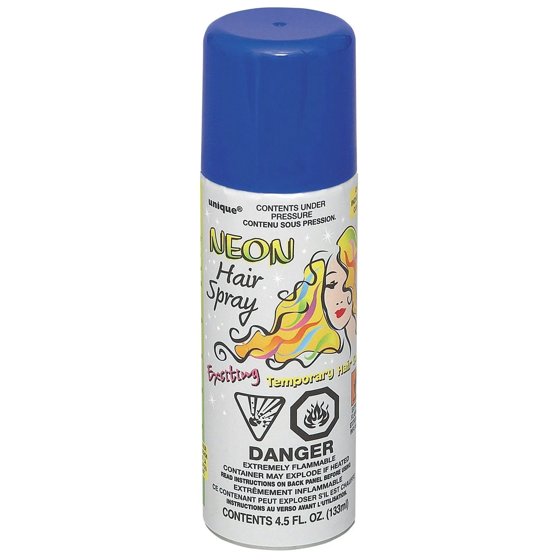 Neon Hair Spray - Blue