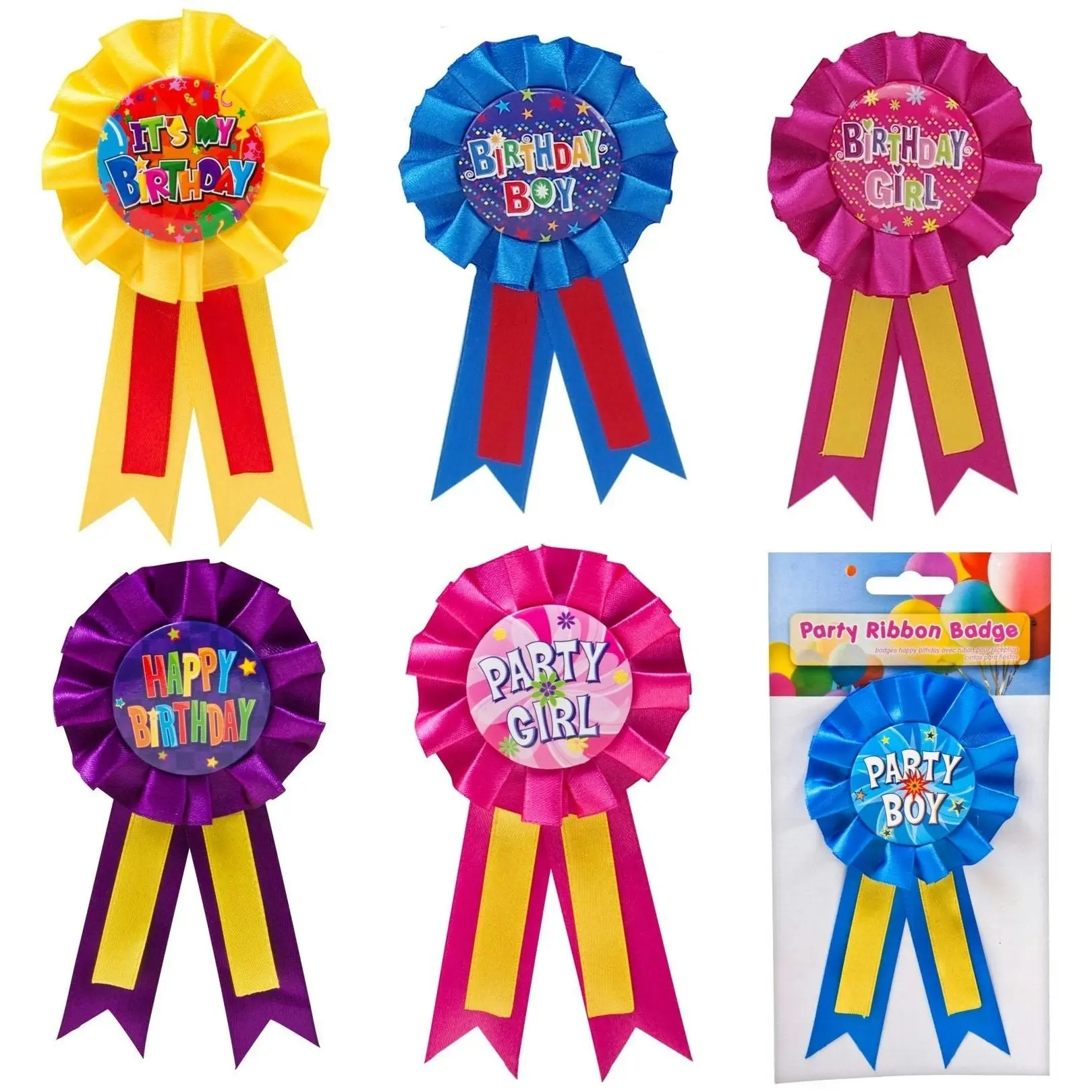 Birthday - Ribbon Badge