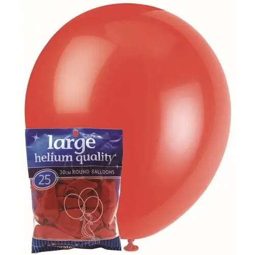 Bright Red Decorator - Latex Balloons