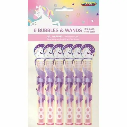 Unicorn Bubbles & Wands - Party Favors