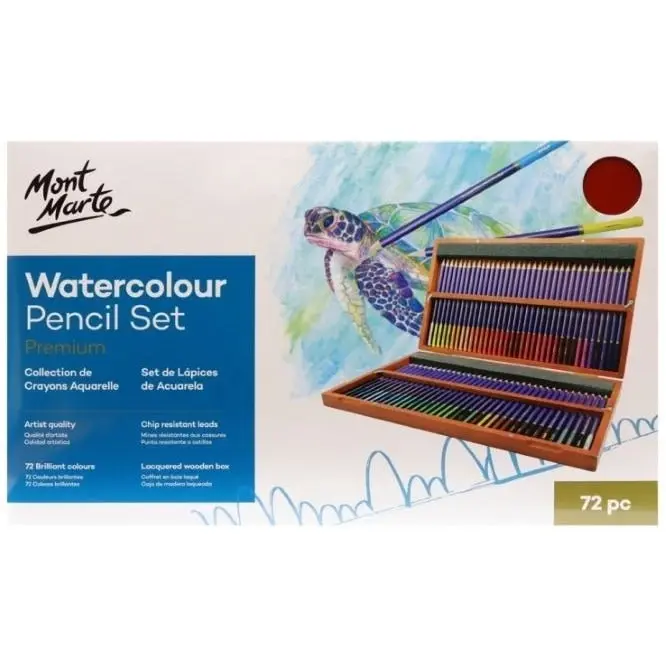 Mont Marte Premium Watercolour Pencil Box Set