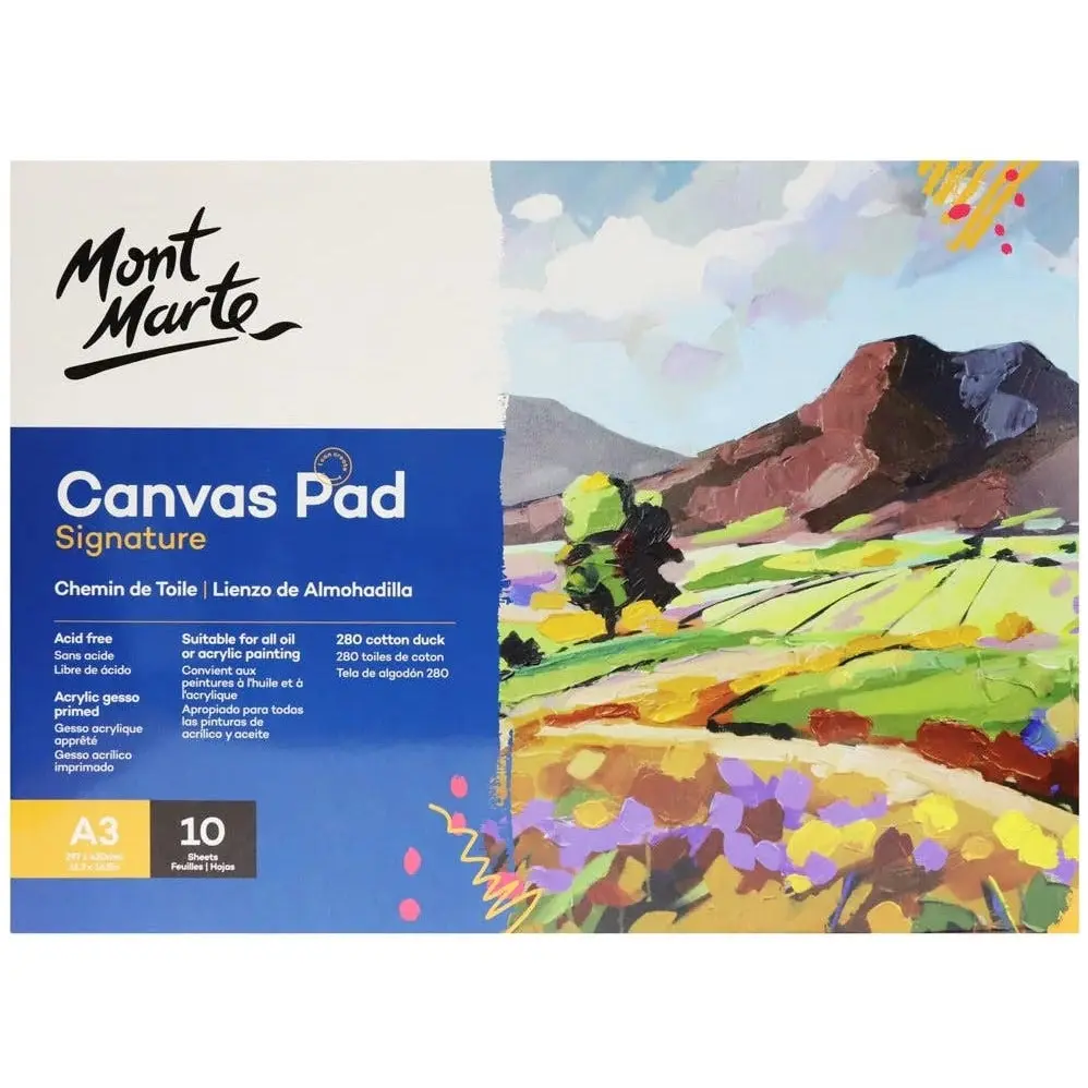 Mont Marte Canvas Pad A3