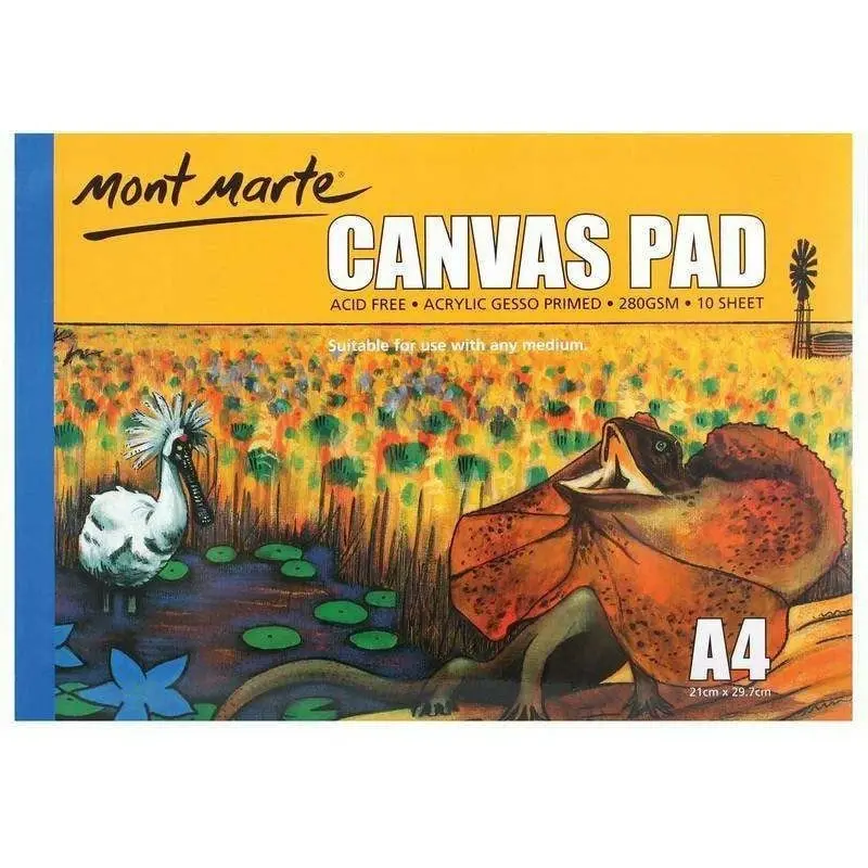 Mont Marte A4 Canvas Pad