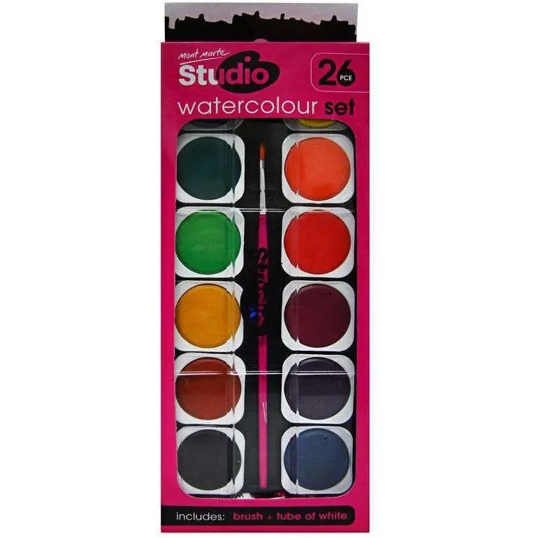 Mont Marte Studio Watercolour Painting Set