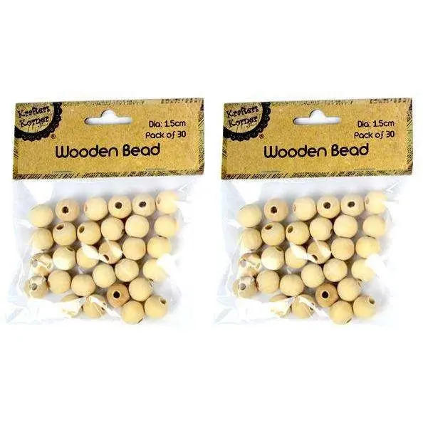 Wooden Beads - Small