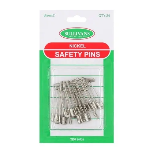 Safety Pins - Nickel