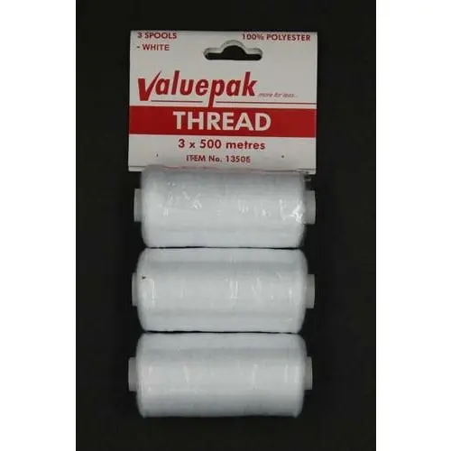 Valuepak Thread White