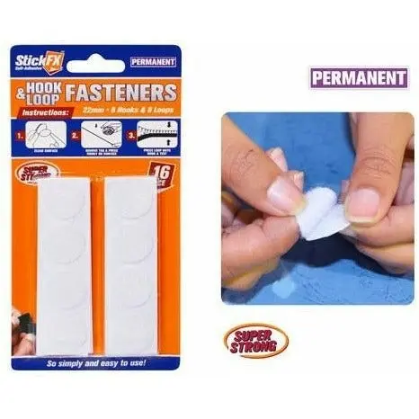 Hook & Loop Fasteners - Self Adhesive Permanent