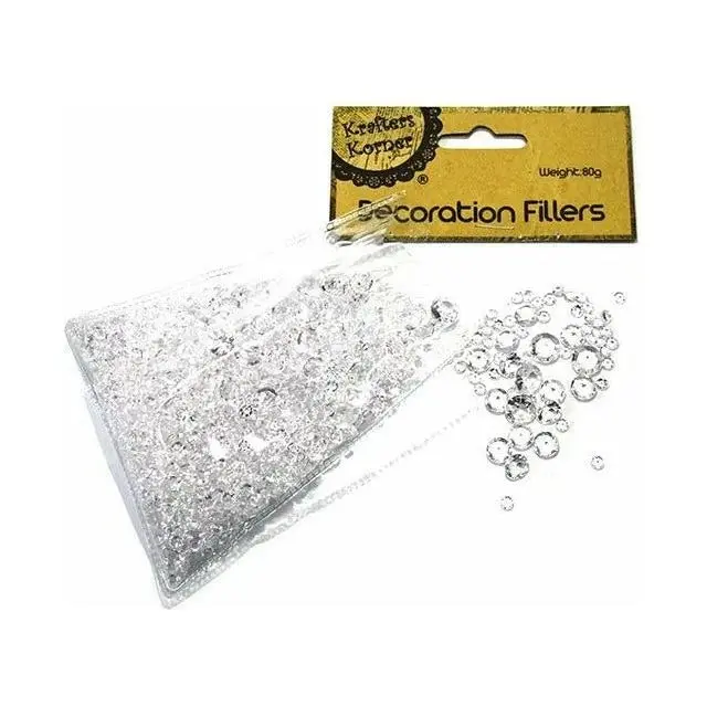 Craft Decoration Fillers - Silver