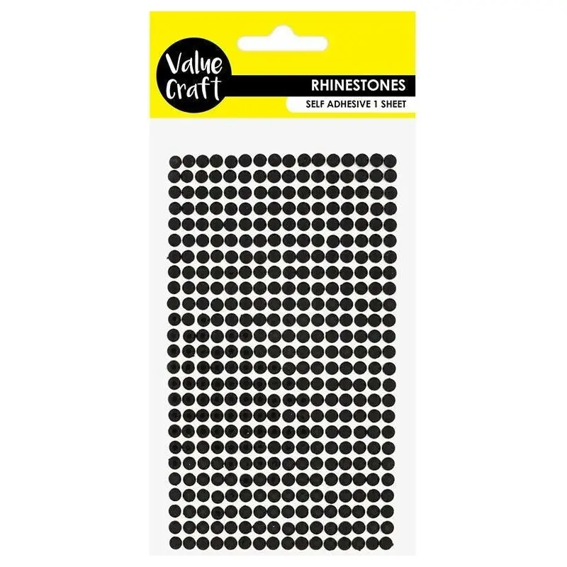 Stickers Rhinestones - Black