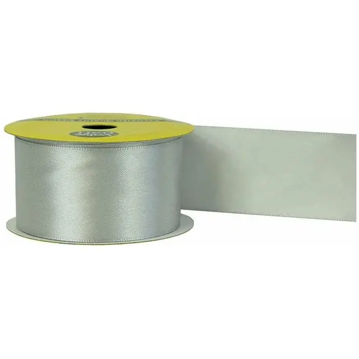 Satin Nylon Ribbon - Silver