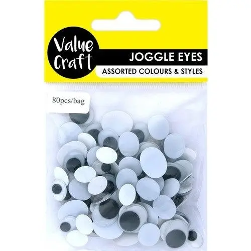 Craft Joggle Eyes - Oval