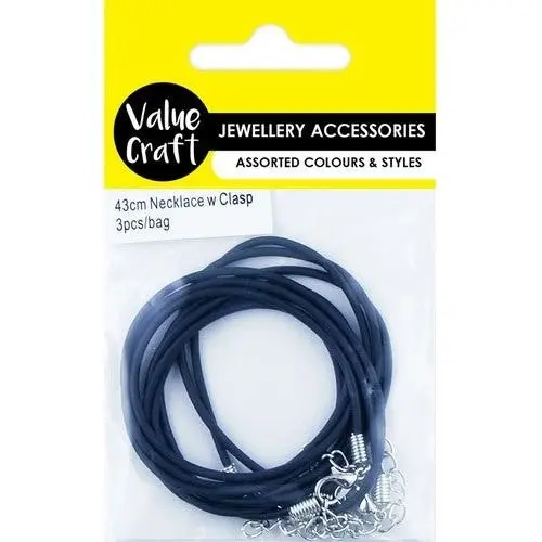 Jewellery Finding Necklace Clasp - Black