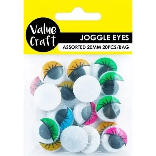 Craft Joggle Eyes Round - Medium