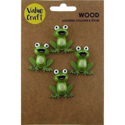 Frogs Wooden