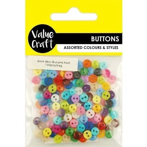 Buttons Mini - Multi Coloured