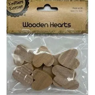 Wooden - Hearts